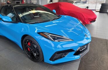 Blue C8 ceramic coated