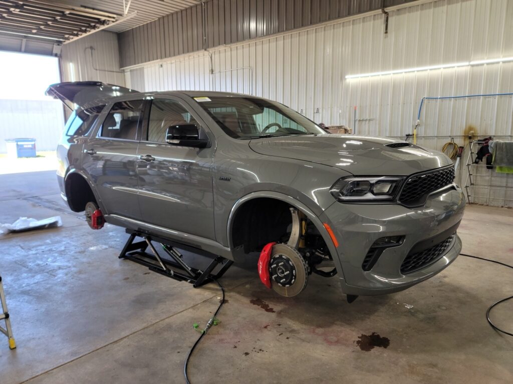 Dodge Durango being ceramic coated